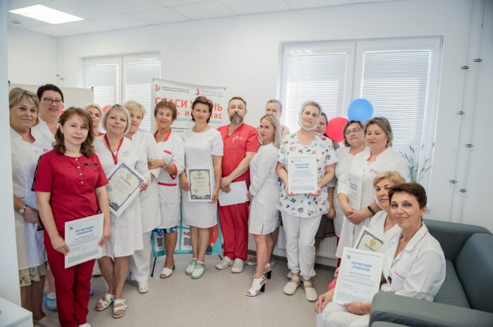 Награждение медицинских работников Севастопольского центра крови